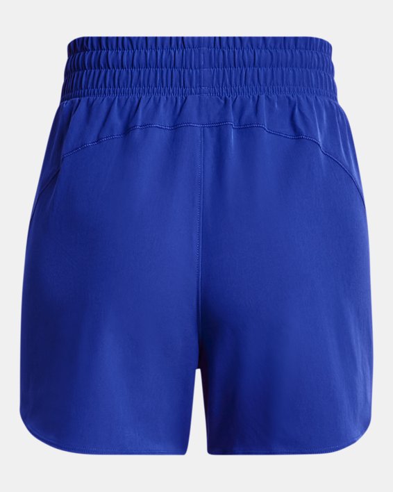 Shorts tejidos de 13 cm UA Flex para mujer, Blue, pdpMainDesktop image number 6